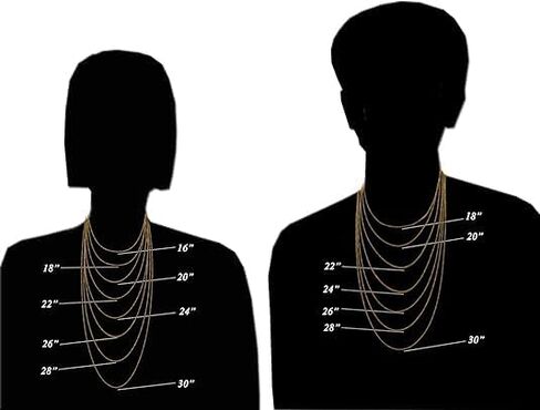 14k Yellow Gold Solid Box Chain Necklace for Women Jewelry with Lobster Clasp in Saudi Arabia
