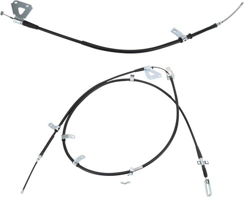 TRQ Rear Parking Brake Cable Compatible with 2007-2008 Hyundai Entourage 2006-2014 Kia Sedona in Kuwait