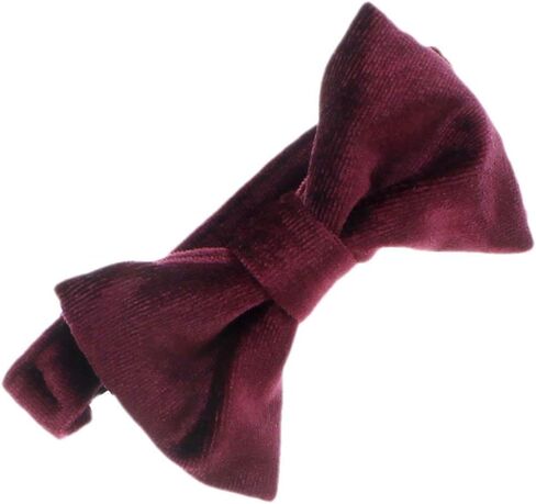 My Lello Velvet Pre- Tied Adjustable Bow Tie Solid Formal Tuxedo Style in Saudi Arabia