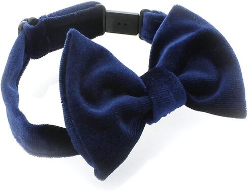 My Lello Velvet Pre- Tied Adjustable Bow Tie Solid Formal Tuxedo Style in Saudi Arabia
