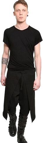 Boomtrader Mens Medieval Steampunk Pants Punk Pirate Renaissance Gothic Trousers Costume in Saudi Arabia