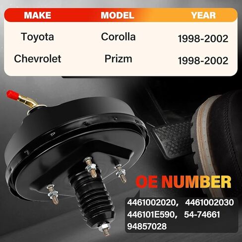 54-74661 الفراغ الداعم للفرامل الملائمة ل Toyota Corolla 1998-2002 ؛ مناسب لـ Chevy Prizm 1998-2002 1.8L L4 ، استبدل OE4461002020 ، 4461002030 ، 446101E590 ، 94857028 in Saudi Arabia