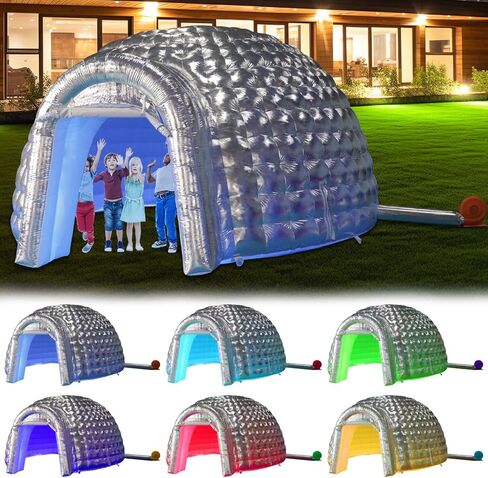 خيمة SAYOK القابلة للنفخ على شكل قبة القباني مع منفاخ ووحدة تحكم عن بعد لحفلات الزفاف والحفلات والمناسبات in Kuwait