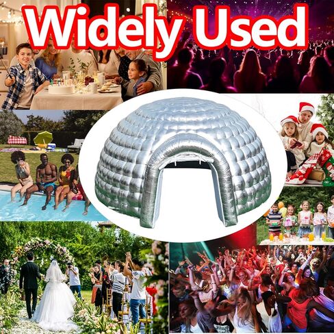 خيمة SAYOK القابلة للنفخ على شكل قبة القباني مع منفاخ ووحدة تحكم عن بعد لحفلات الزفاف والحفلات والمناسبات in Kuwait