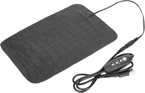 GLOGLOW وسادة التدفئة الزواحف، 7.5W / 8.5W وسادة التدفئة الزواحف خزان دفئا USB الزواحف المضادة للخدش وسادة التدفئة للماء حصيرة الحرارة للزواحف السلحفاة السحلية (S) الحصير الحرارة in Saudi Arabia