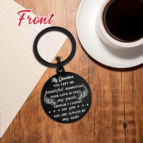هدايا CPLJW التذكارية لفقدان حفيدة حفيدة ، سلسلة Memorial Keychain لفقدان فتاة من جد الجد in Kuwait