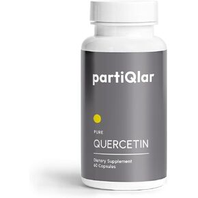 ملحق Quercetin - نقاء مرتفع - 500 ملغ للفرد - 60 كبسولة - اختبار طرف ثالث - يدعم الصحة العامة والرفاهية