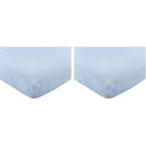 Hudson Baby Unisex Baby Cotton Fitted Crib Sheet, Fairytale Princess, One Size in Saudi Arabia
