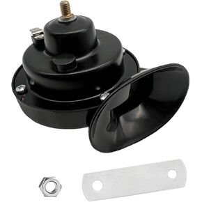 300DB Super Loud Train Horns, Car Horns, 12V Waterproof Car Air Electric Snail Horn, Car Accessories Auto High Low Tone Horn Replacement Kit Universal for Motorcycles, Trucks, Bikes, Boats