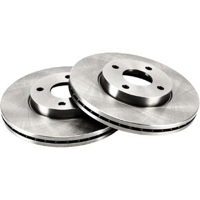 KAC - دوارات فرامل القرص | مجموعة الفرامل ل Ford 2005-2007 Focus Automotive استبدال دوارات الفرامل ، 54132