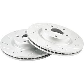KAC - Disc Brake Rotors | Brake Kit for INFINITI 2003-2005 G35, Nissan 2003-2005 350Z Automotive Replacement Brake Rotors,31350