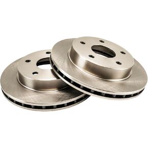 KAC - Disc Brake Rotors | Brake Kit for Dodge 2005-2010 Dakota, Mitsubishi 2006-2009 Raider, Ram 2011 Dakota Automotive Replacement Brake Rotors,53025