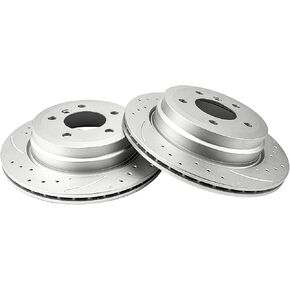 KAC - Disc Brake Rotors | Brake Kit for BMW 2009-2012 328i xDrive, 2013-2015 X1 2.0T, BMW 2007-2013 328i 3.0L, BMW 2007-2008 328xi, 2006 325xi,Automotive Replacement Brake Rotors,34317