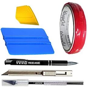VViViD 3M Detailer Vinyl Car Wrap Tool-Kit (Basic Wrap Kit)
