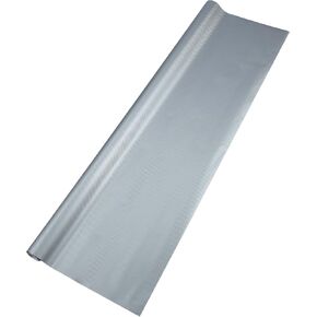 Silver Tone Carbon Fiber Pattern Protective Car Wrap Film 28ft x 5ft Exterior Interior Vinyl Wrap Cover 5.5mil PVC 1 Pc Universal