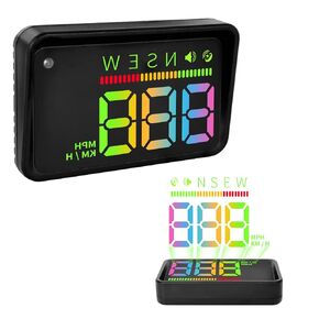 Heads up Display for Cars,HUD,Head up Display for Car,Car Speedometer Display,Automatic Brightness Adjustment,Speeding Alert,USB Cable Plug & Play