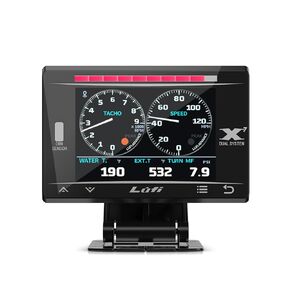 Lufi X7 Car GPS Speedometer, Boost Gauge, Water Temperature Meter, N in 1 Car Electronic Meter, Multi-Function OBD2 Gauge Display Cluster