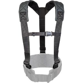 Badger Occidental Leather 420010 Suspenders - Gunmetal