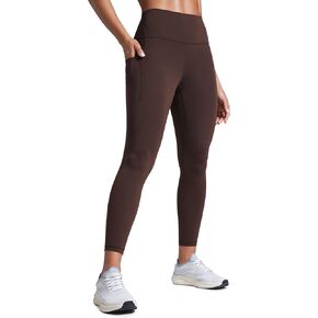 CRZ YOGA Women Butterbreeze Workout Leggings with Pockets 25'' - High Waist Tummy Control Athletic Gym Yoga Running Pants