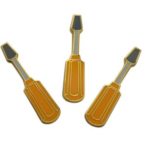 Novel Merk Union & Trades – Contractor Lapel Pin, Hat Pin & Tie Tack Set - with Clutch Back
