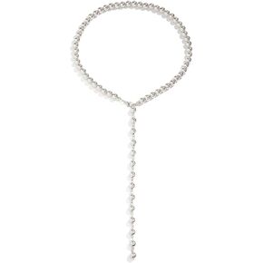 Long gold necklaces for women, Gold lariat necklace, Long chain necklace for women