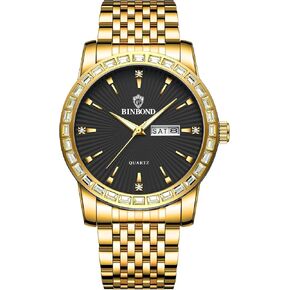 Mens Dress Business Watch Sports Quartz Wrist Watch 30M Waterproof Luminous Classic Calendar Creative Clock Men's Fashion Watches