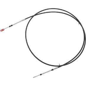 1pcs 10ft 118 Inch Marine Type 3300/33C Throttle Shift Remote Control Box Cable W/Clevis for Yamaha Outboard Engine Boat Motor Steering System Black Stylish Design