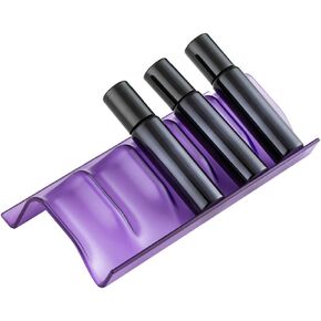Zerodeko Desktop Drawer 5 Pcs Essential Oils Storage Shelf Essential Oil Display Holders Drawer OrganizerExpandable Oils Racks for Organizing Displaying Oils Black Storage Drawers