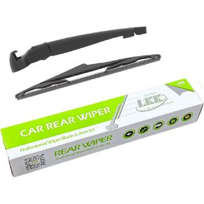 مجموعة مجموعة أذرع ARM ARM ARM ARM الخلفية متوافقة مع Jeep Wrangler JK 2007-2018 مجموعة ممسحة خلفية