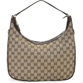 WHAT GOES AROUND COMES AROUND Women's Pre-Loved Gucci Canvas Charmy Hobo Bag