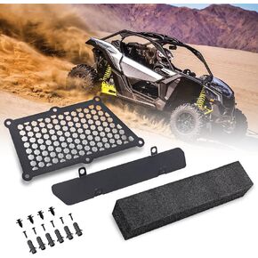 Maverick X3 Noise Reduction Kit, X3 Air Clutch Intake Relocation kit Compatible with 2017-2023 Can Am Maverick X3 Max Turbo R RR XRC XRS