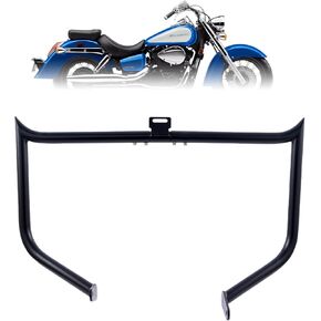 Chopper Crash Bar Engine Guard Highway Bar for Honda 750 VT750 VT750C VT400 Shadow Aero Phantom Spirit (Black)