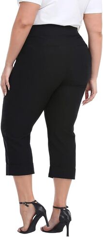 HDE Plus Size سحب على Capris للنساء in Saudi Arabia