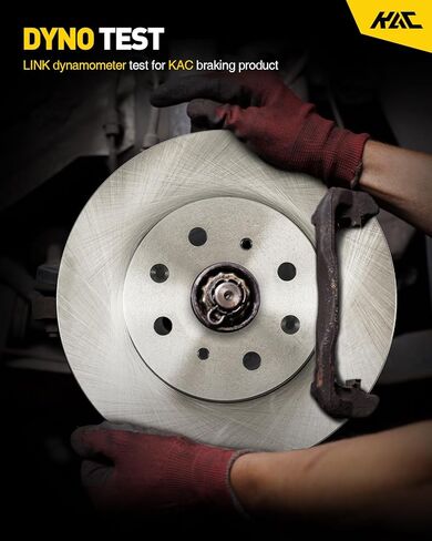 KAC - Disc Brake Rotors | Brake Kit for Lexus 2004-2006 RX330, Lexus 2007-2008 RX350, Lexus 2006-2008 RX400h, Toyota 2006-2007 Highlander 3.3L Automotive Replacement Brake Rotors,31392 in Saudi Arabia
