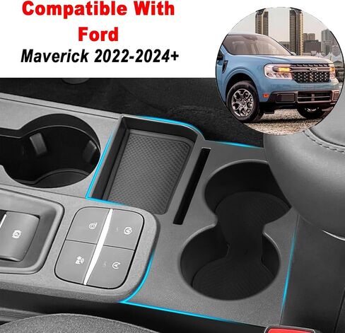 Compatible with 2024 2025 Lexus GX 550 Center Console Organizer for 2024 Lexus GX 550 Accessories Armrest Storage Box Glove Organizer Tray Secondary Insert (Not for Cool Box) in Saudi Arabia