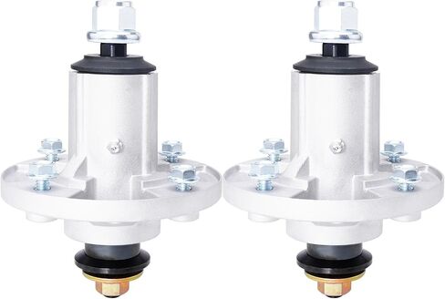 2 Pack AM136733 Spindle Assembly Replace John Dee re AM143469 AM134292 AM137097 Compatible with John Dee re Z225 X300 Z245 X304 X310 X324 Lawn Tractors in Saudi Arabia