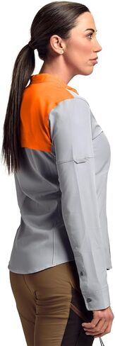 Beretta Women's EVAD Flex UPF 50 Breathable Wrinkle-Resistant Active Shooting Outdoor Casual Long-Sleeve Button-Down Shirt in Saudi Arabia