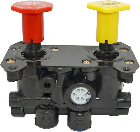 800519 MV -3 DASH Control Valve - صمامات فرامل الانتظار متوافقة مع Bendix 8000519 | 065186 | KN20611 ، Navistar 1665095C91 ، و Volvo 3948331 | 394979 للمقطورات والشاحنات in Kuwait