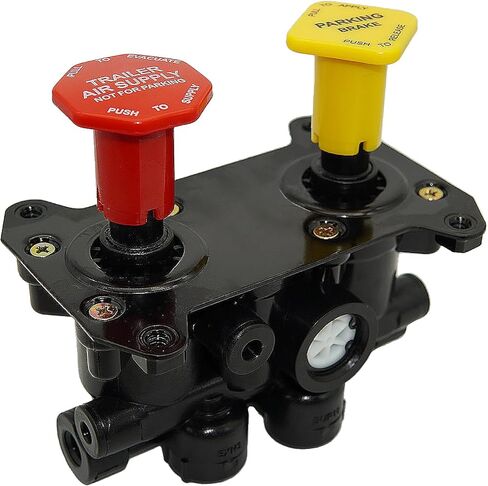 800519 MV -3 DASH Control Valve - صمامات فرامل الانتظار متوافقة مع Bendix 8000519 | 065186 | KN20611 ، Navistar 1665095C91 ، و Volvo 3948331 | 394979 للمقطورات والشاحنات in Kuwait