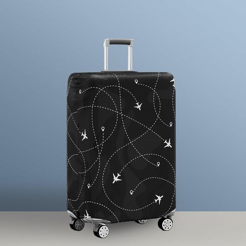 Travelkin Luggage Covers For Suitcase Tsa Approved,Suitcase Cover Protector Fit 18-21 Inch Luggage in Kuwait