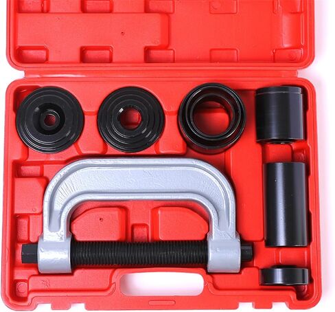 Ball Joint Removal Tool Kit,10PC Ball Joint Press Kit for Most 2WD 4WD Cars and Light Trucks(Red) in Saudi Arabia
