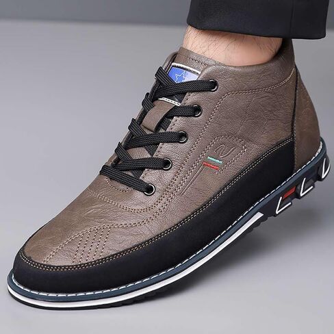 Mitvr Men Men's Dress Dress Boots Boots Motorcycle Boots بالإضافة in Kuwait