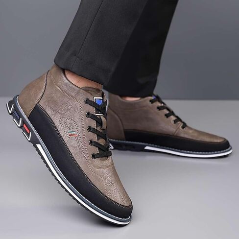 Mitvr Men Men's Dress Dress Boots Boots Motorcycle Boots بالإضافة in Kuwait