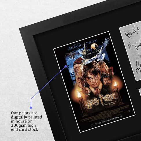 HWC Trading Harry Potter Cast Daniel Radcliffe, Emma Watson Gifts Printed Signed Autograph Picture for Movie Memorabilia Fans - US Letter Size in Saudi Arabia