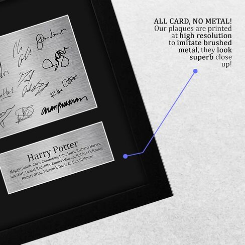 HWC Trading Harry Potter Cast Daniel Radcliffe, Emma Watson Gifts Printed Signed Autograph Picture for Movie Memorabilia Fans - US Letter Size in Saudi Arabia