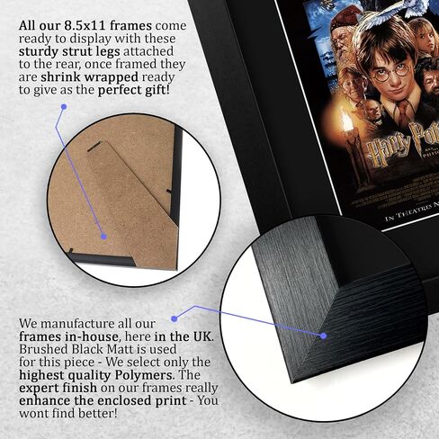 HWC Trading Harry Potter Cast Daniel Radcliffe, Emma Watson Gifts Printed Signed Autograph Picture for Movie Memorabilia Fans - US Letter Size in Saudi Arabia