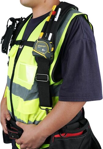 MELOTOUGH Tool Belt Suspenders Work Belt Suspenders for Men Big and Tall Construction Bag Suspenders Padded Work belt for Carpenter/Electrician/Roofing/Farmer work(Y Back) in Saudi Arabia
