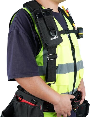 MELOTOUGH Tool Belt Suspenders Work Belt Suspenders for Men Big and Tall Construction Bag Suspenders Padded Work belt for Carpenter/Electrician/Roofing/Farmer work(Y Back) in Saudi Arabia