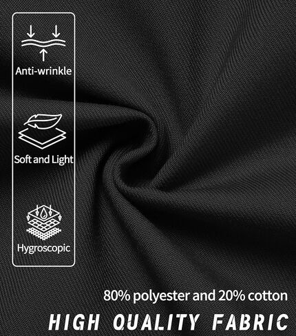 Men's Tall Classic Fit Flex Expandable Waist Flat Front Dress Pants Wrinkle-Free Formal Pants for Business & Office in Saudi Arabia