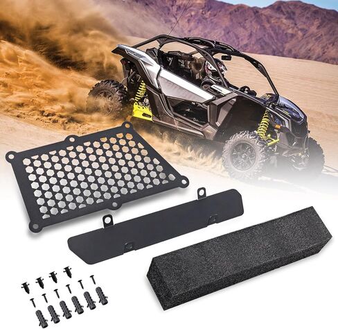 Maverick X3 Noise Reduction Kit, X3 Air Clutch Intake Relocation kit Compatible with 2017-2023 Can Am Maverick X3 Max Turbo R RR XRC XRS in Saudi Arabia